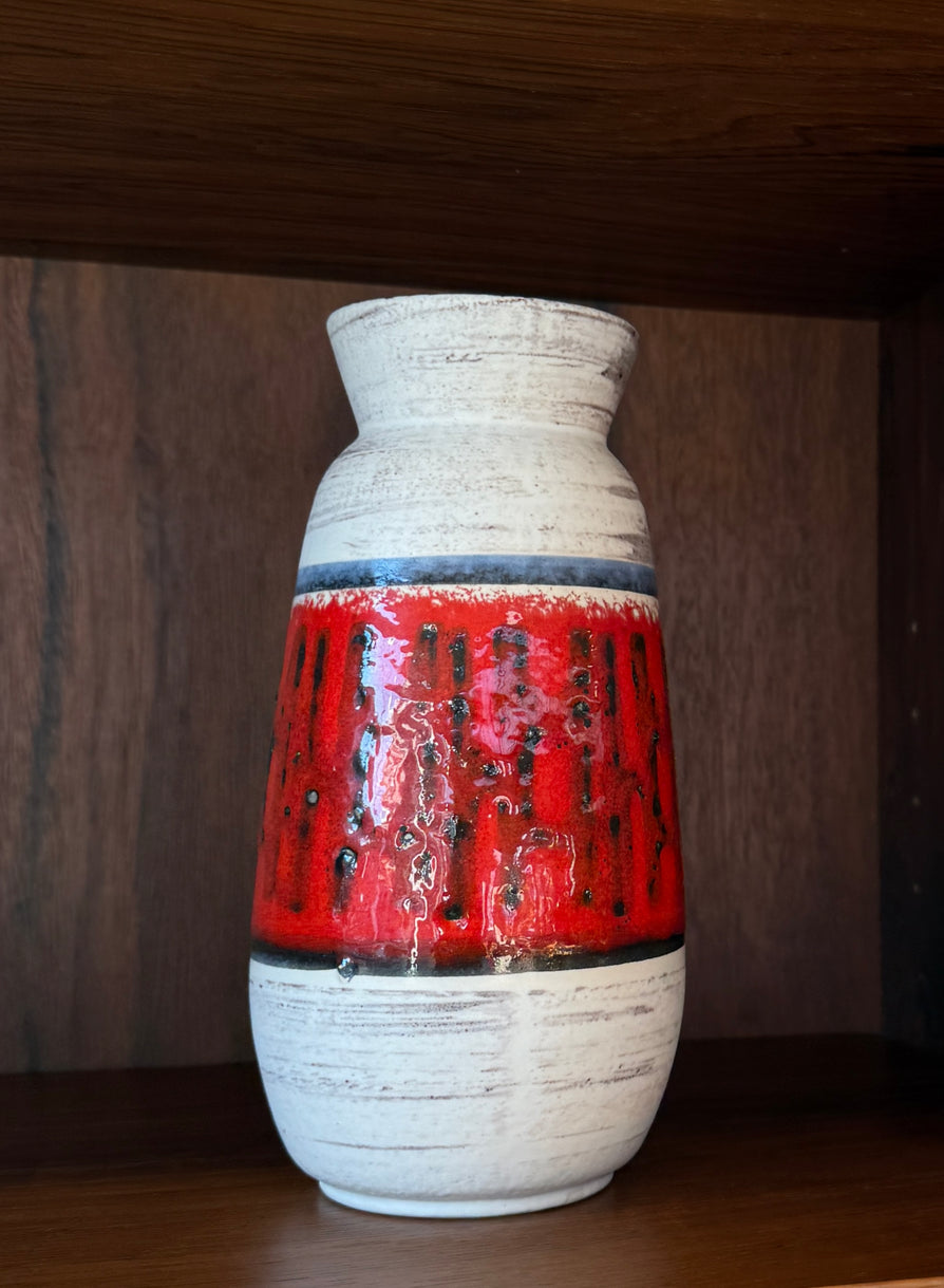 Fat Lava West German Vase - Scheurich