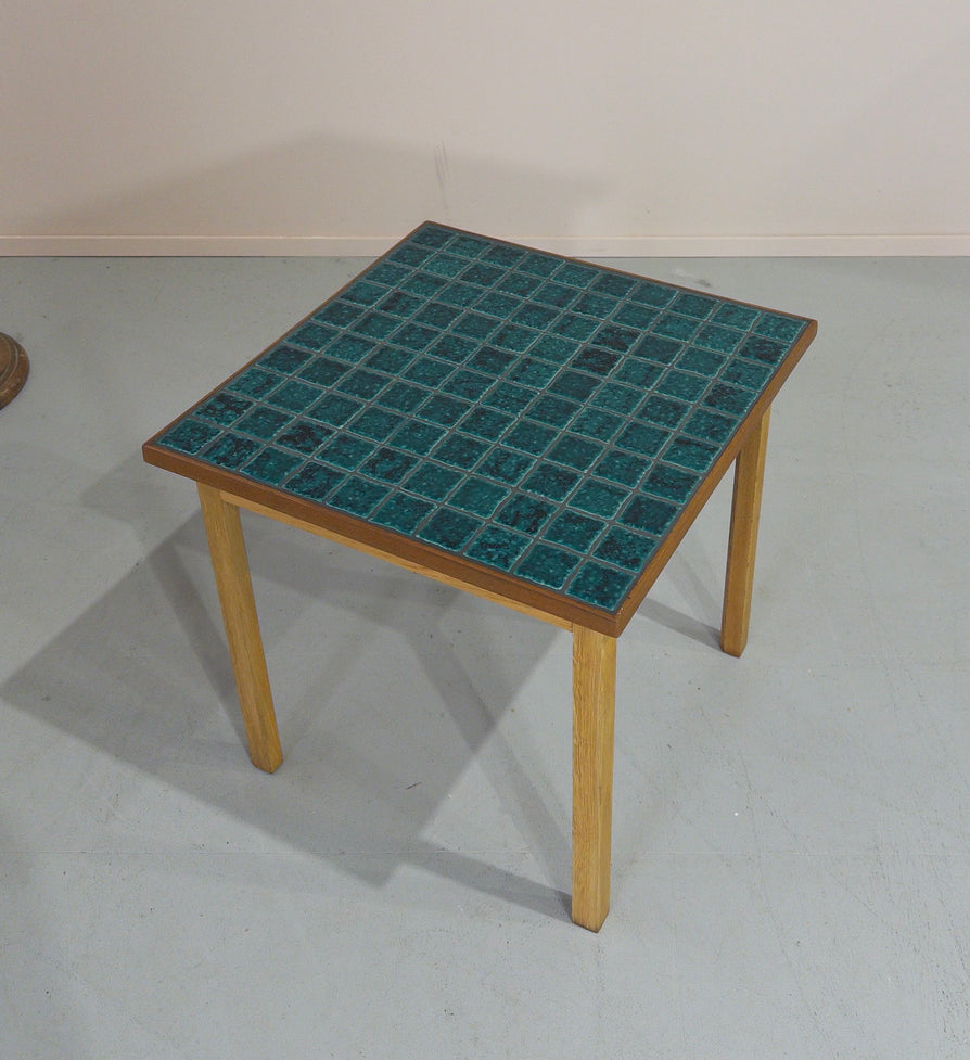 Danish Tile-Top Side Table