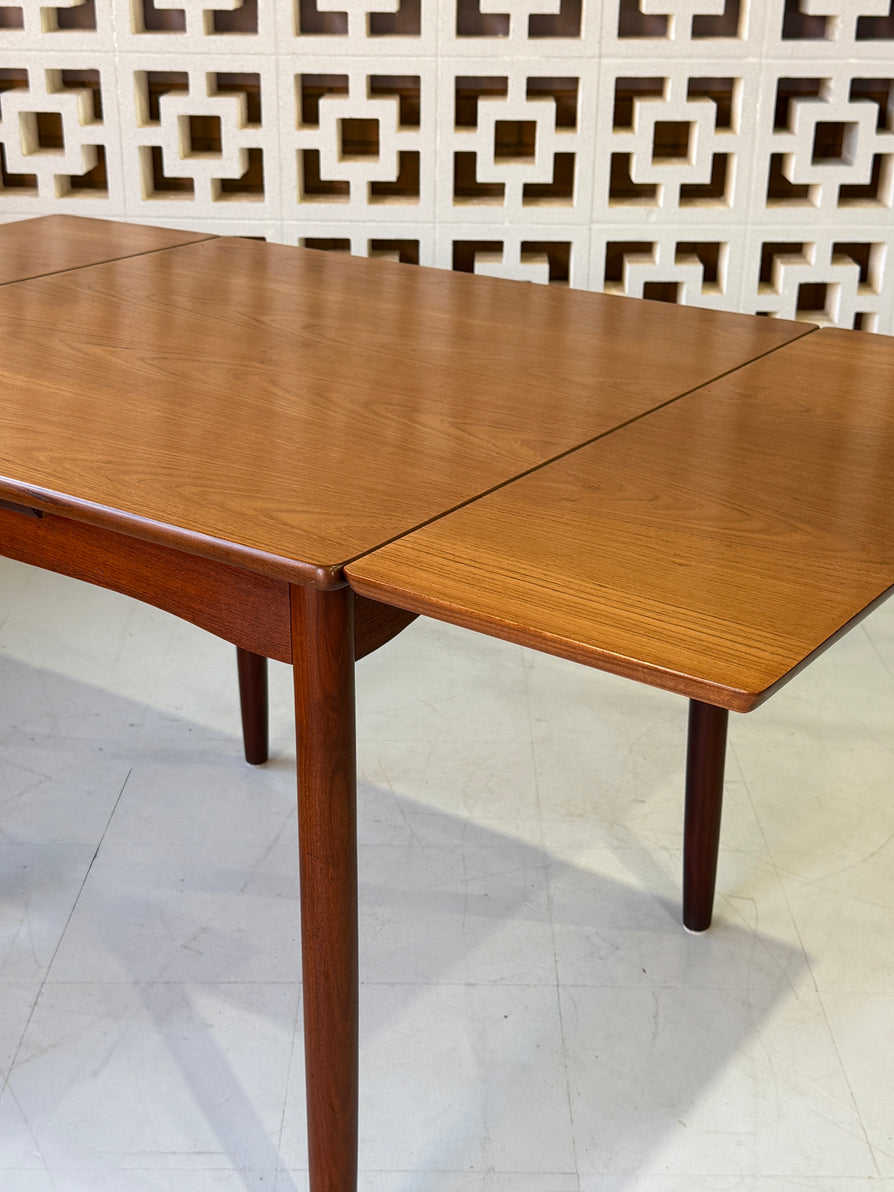 Danish Extension Dining Table in Teak