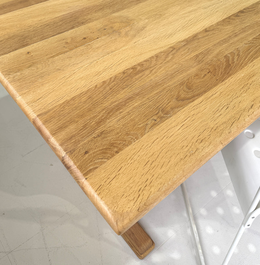 Danish Farmhouse Kitchen Table / Desk in Oak