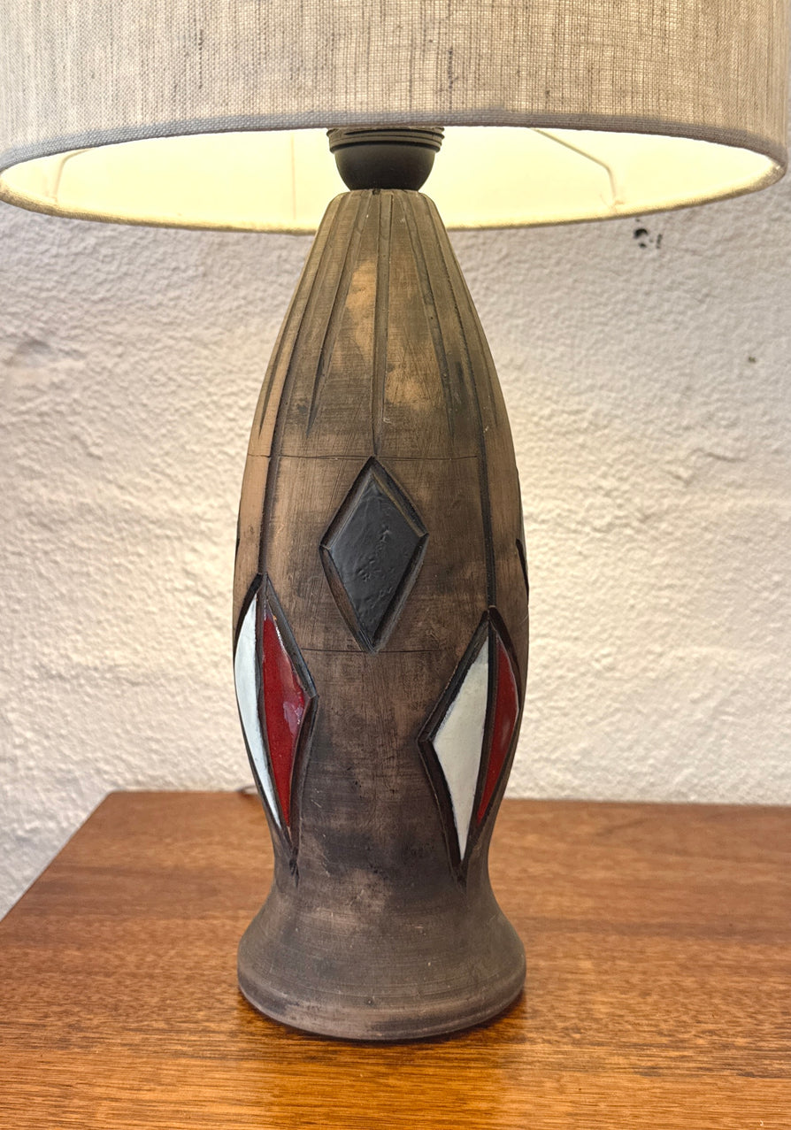 Marian Zawadzki for Tilgmans Keramik Table Lamp