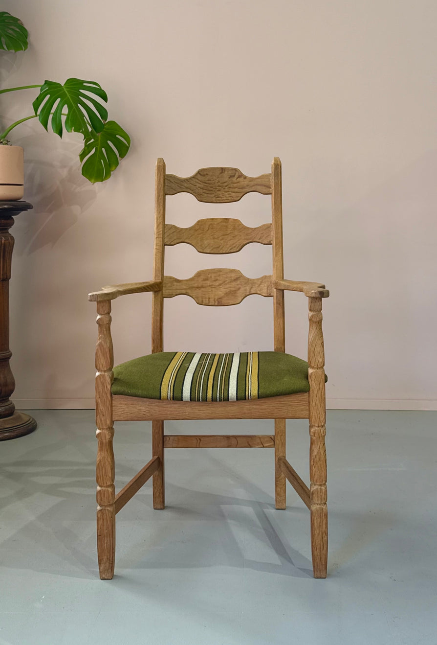 Pair of Henning Kjærnulf Highback Armchairs