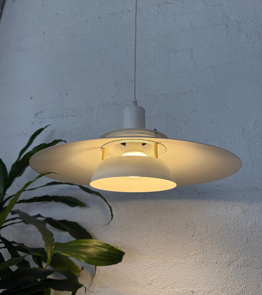 Jeka Metalryk Pendant in White
