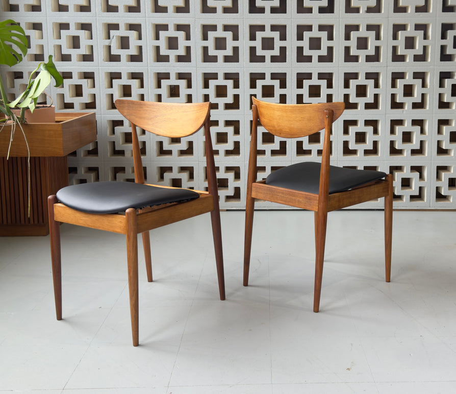 Set of Four Mid-Century Dining Chairs