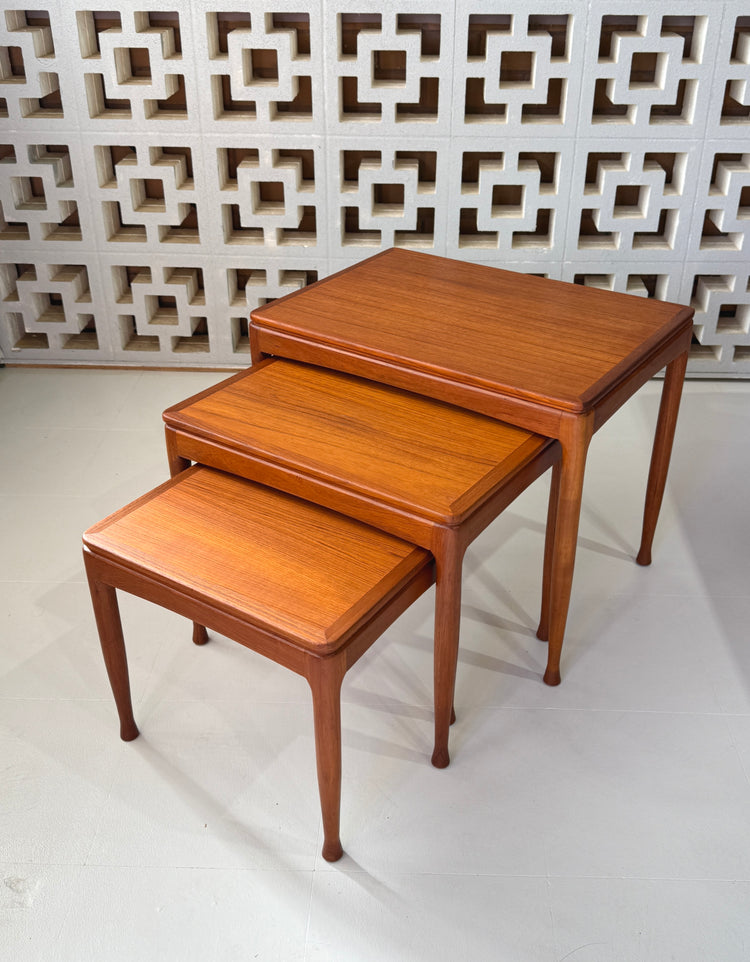 Teak Nest of Tables