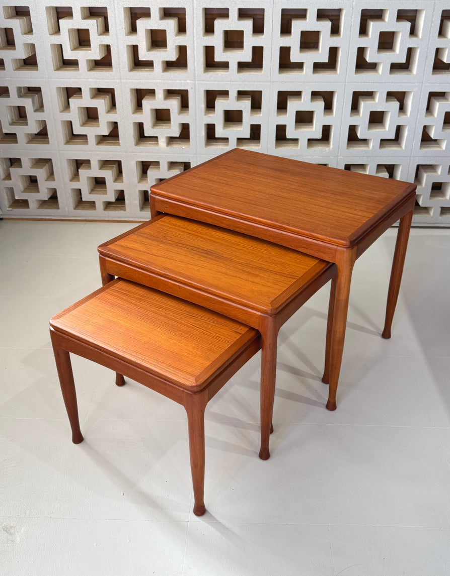 Teak Nest of Tables
