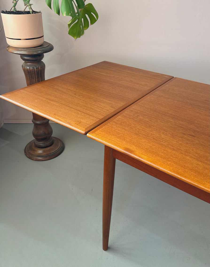 Danish Extension Dining Table in Teak