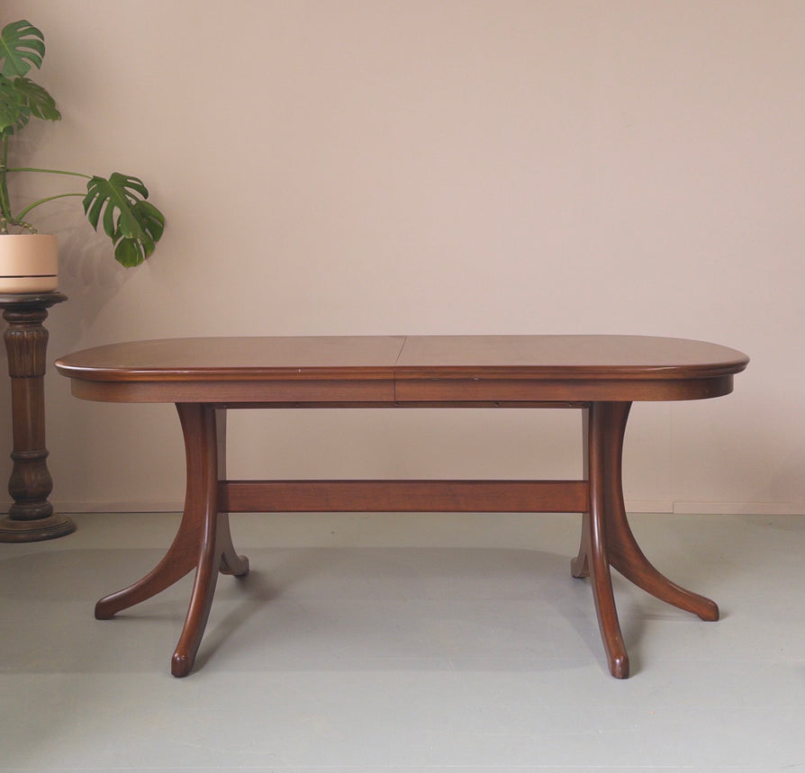 1980s Extension Mid-Century Dining Table by Noblett