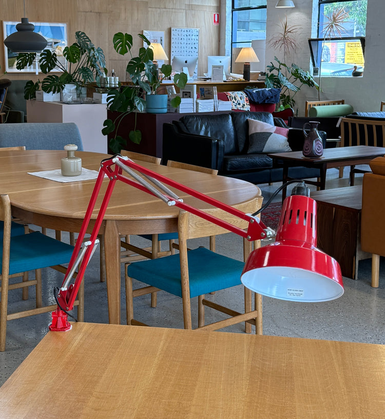 LUXO Architects Lamp in Red