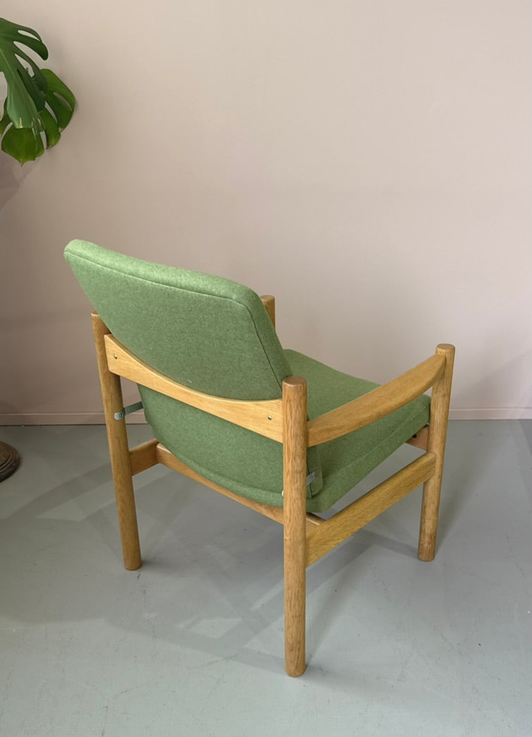 Danish Easy Chair in Oak