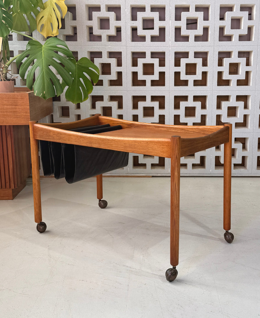 Mid-Century Magazine Trolley