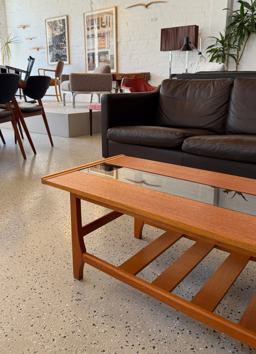 English Mid-Century Coffee Table in Teak