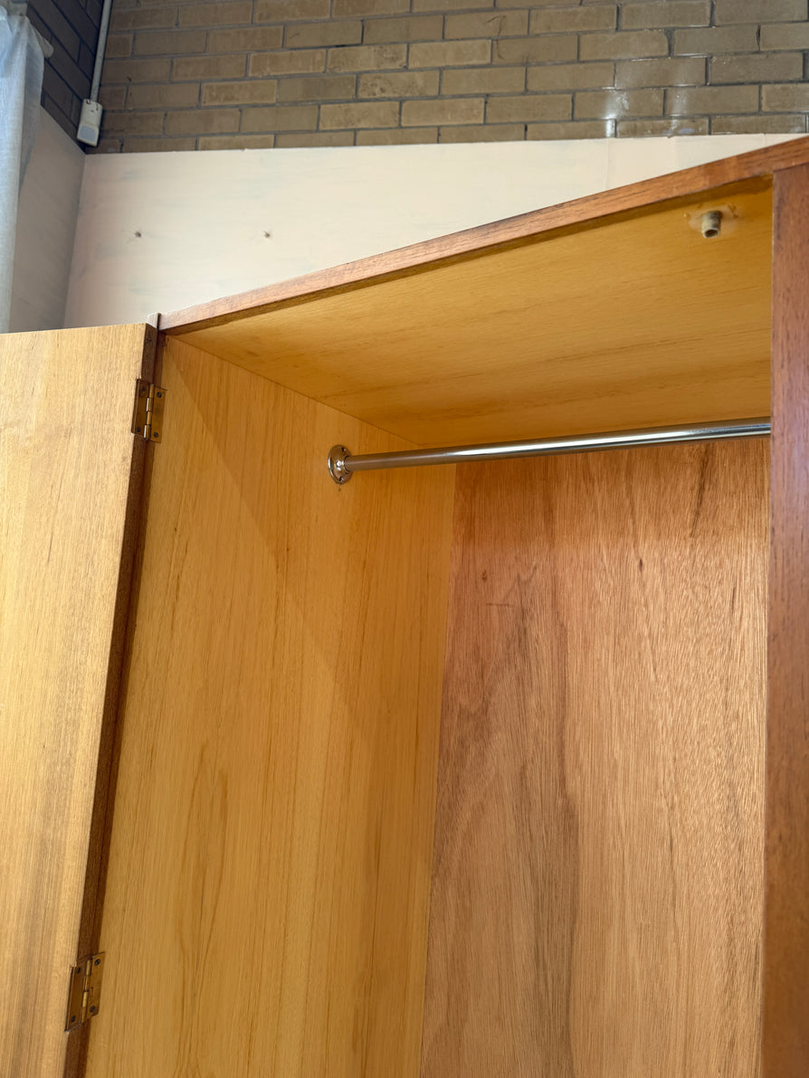 Mid-Century Wardrobe in Teak