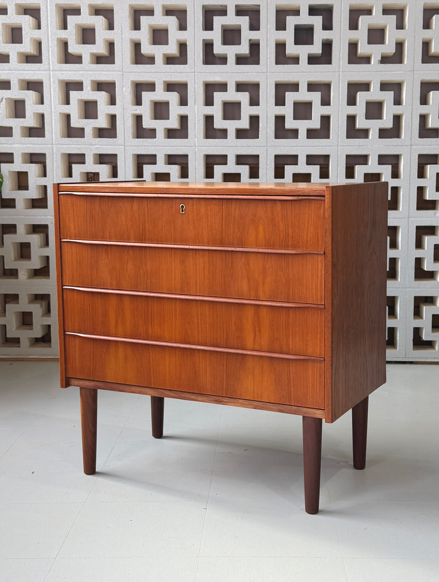 Danish Chest of Drawers in Teak