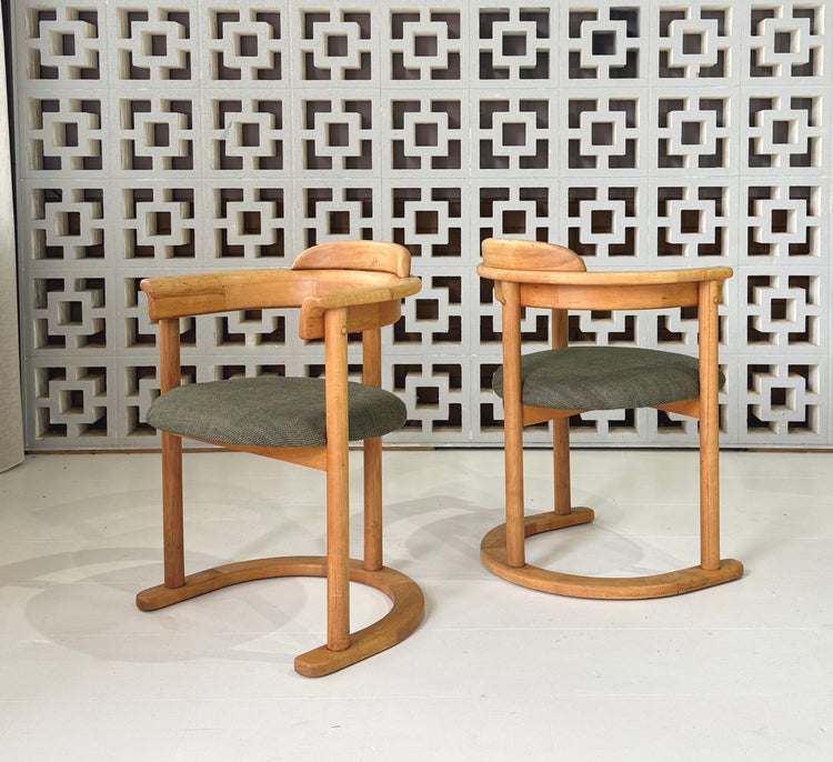 Four 1980s Austrian Dining Chairs
