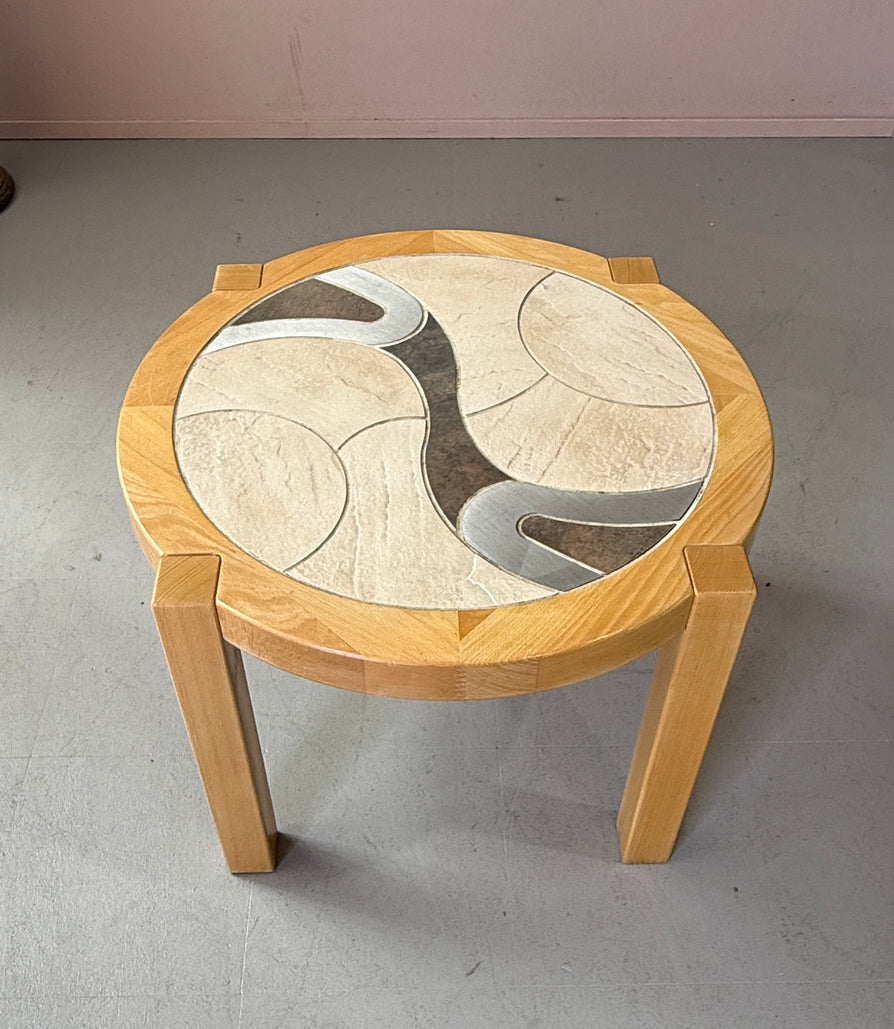 Tiled Side Table by Tue Poulsen