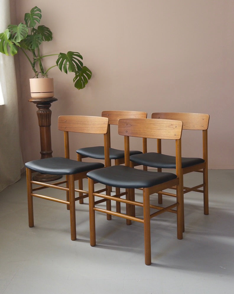 Four Farstrup Model 250 Dining Chairs