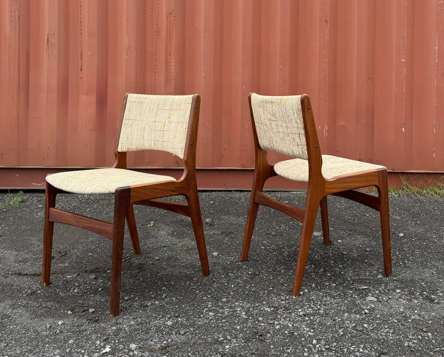 Four Erik Buch Model 89 Dining Chairs in Teak