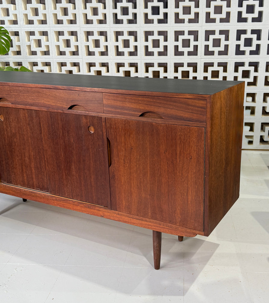 Mid-Century Sideboard in Blackbean