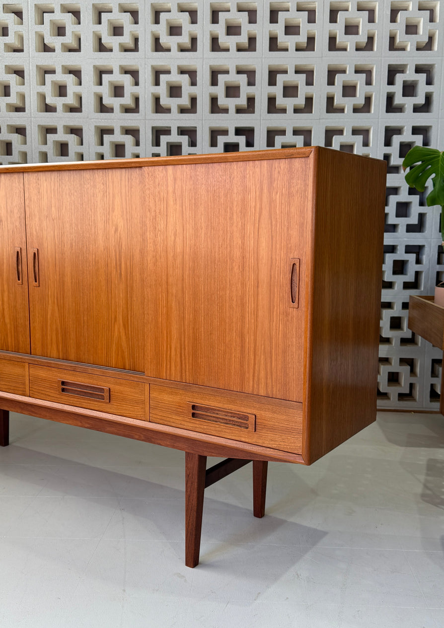 Danish Highboard in Teak