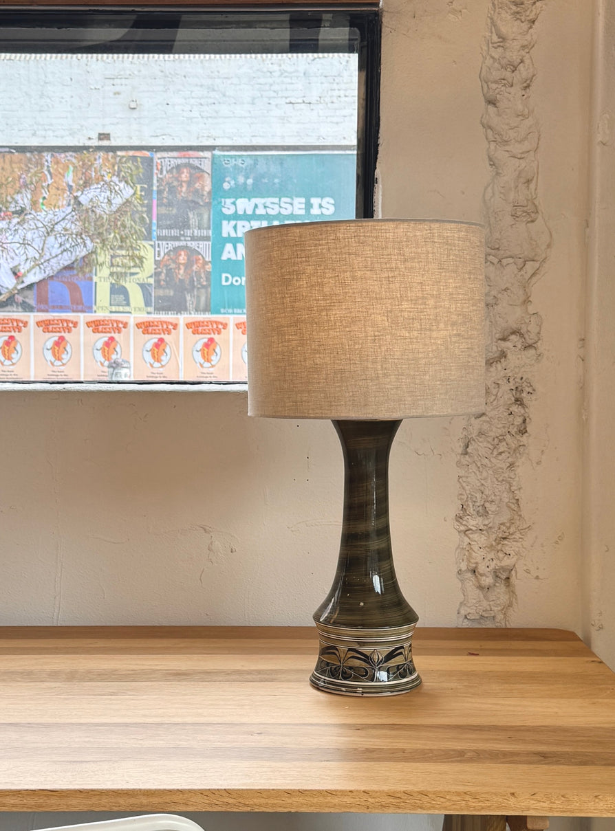 Jersey Pottery Glazed Stoneware Table Lamp
