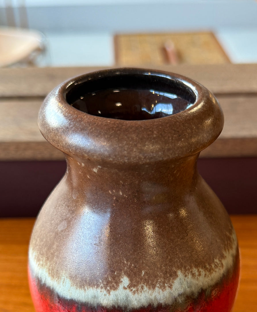 Fat Lava West German Table Vase - Scheurich