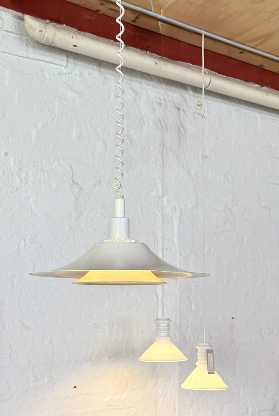 Jeka Metalryk Pendant in White
