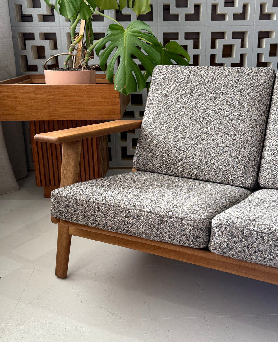 Hans Wegner GE290 Plank Sofa in Oak