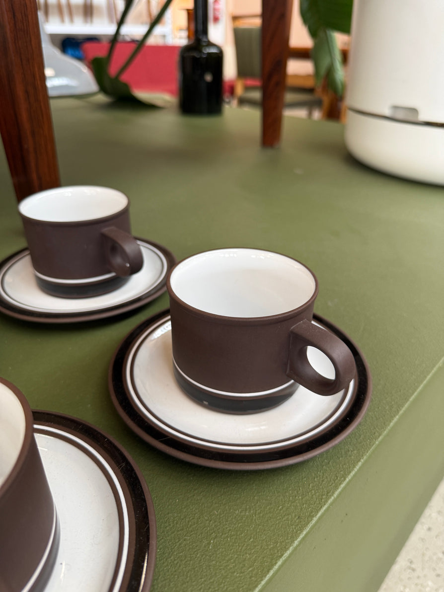 Hornsea Stoneware Coffee Cup Set