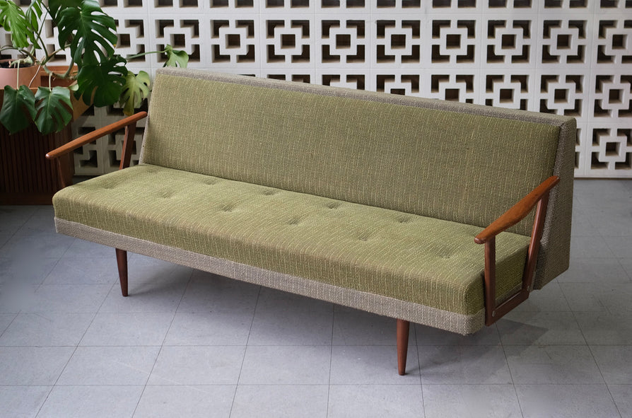 Danish Sofa Bed in Original Wool