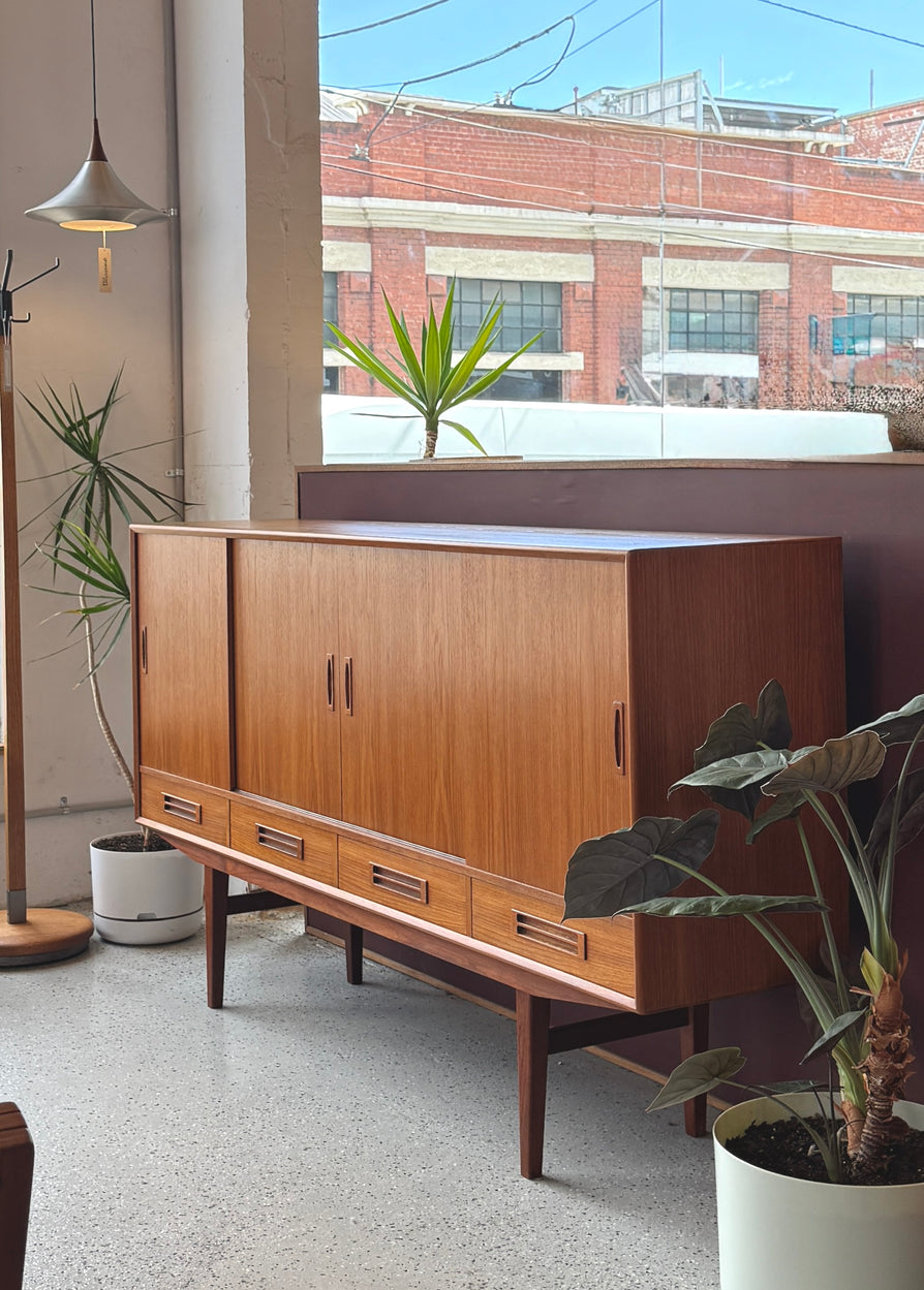 Danish Highboard in Teak