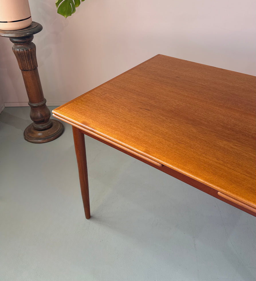Danish Extension Dining Table in Teak