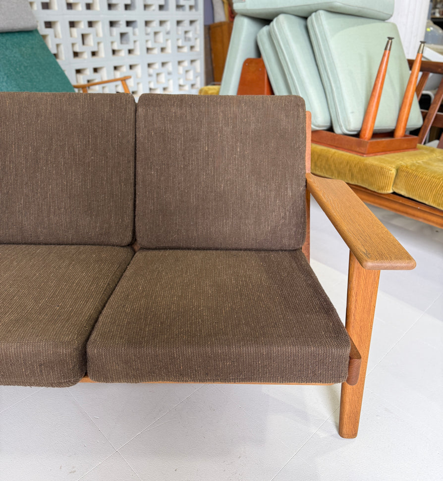 Hans Wegner GE290 Plank Sofa in Oak