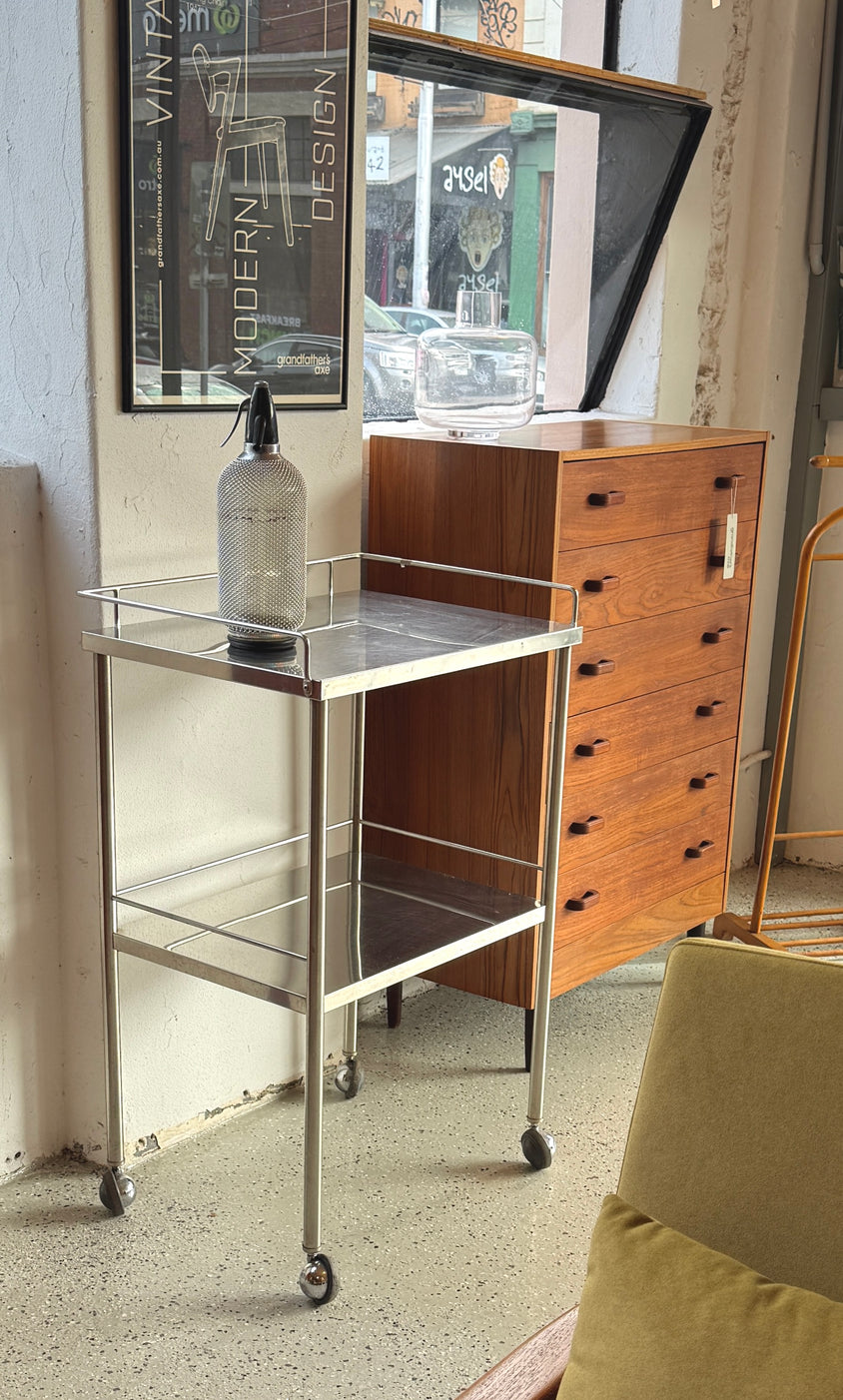 Stainless Steel Medical Trolley