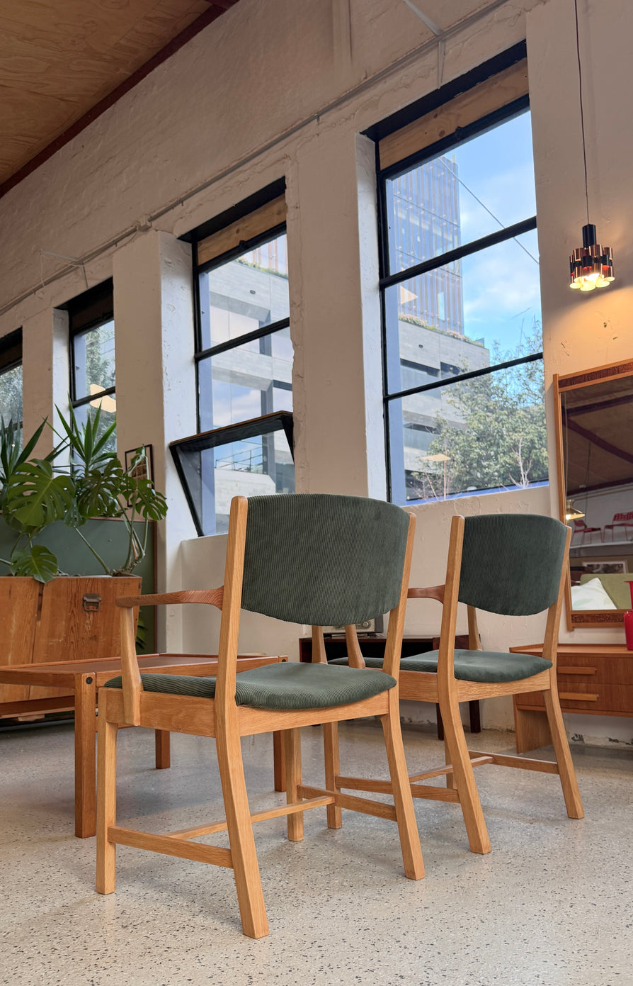 Erik Kirkegaard for SKM Armchair in Teak & Oak