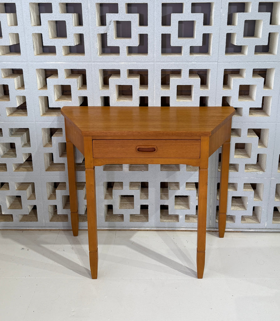 Mid-Century Hall Table in Teak