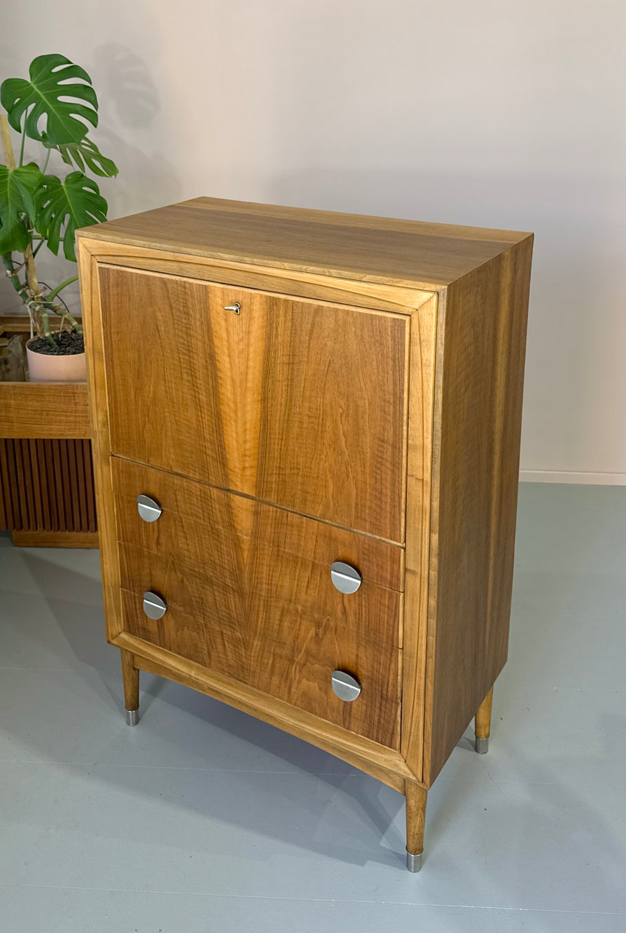 Swedish Bar Cabinet in Teak