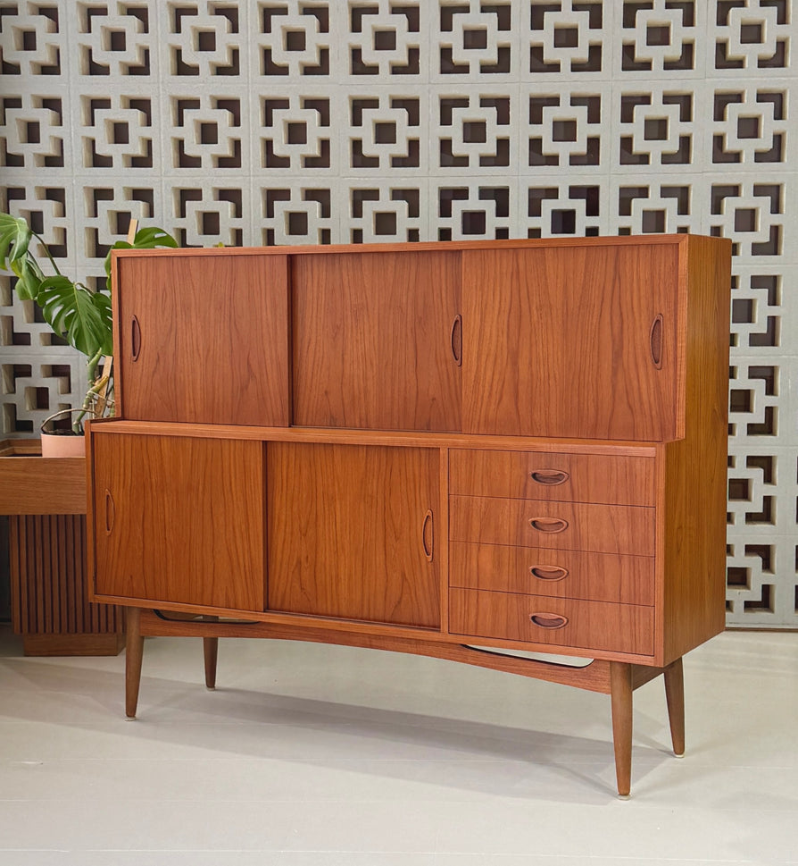 Danish Highboard in Teak