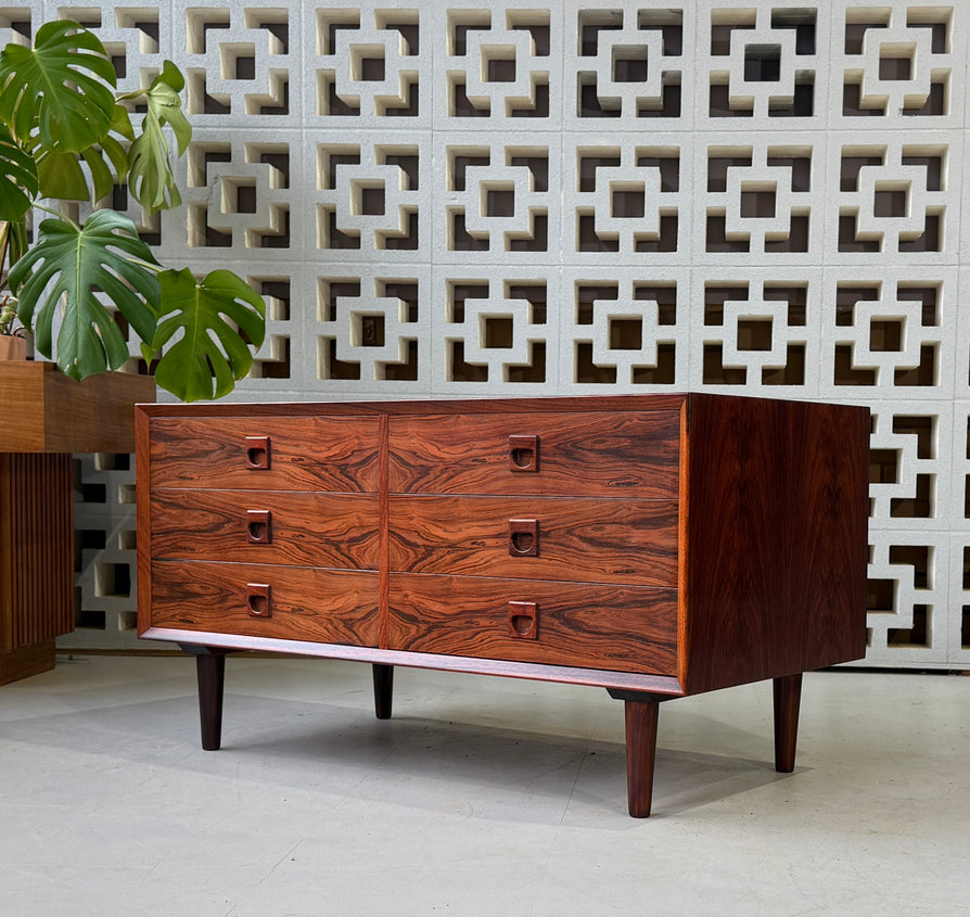 Danish Chest of Drawers by Brouer in Cocobolo