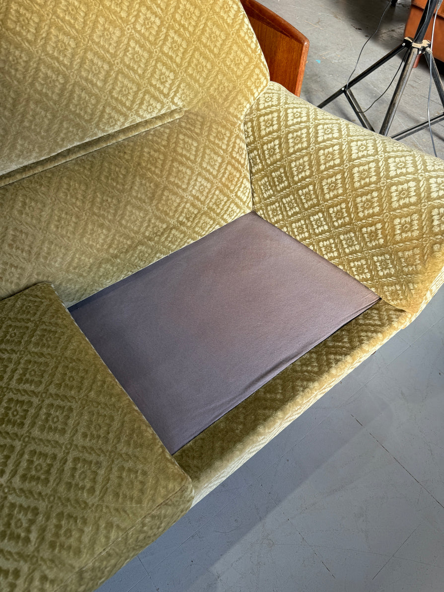 Kurt Østervig Model 14 Sofa in Original Velvet