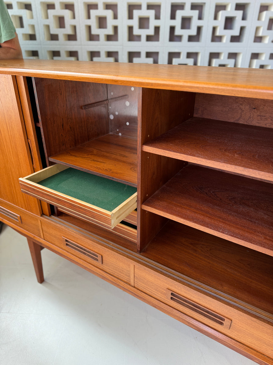 Danish Highboard in Teak