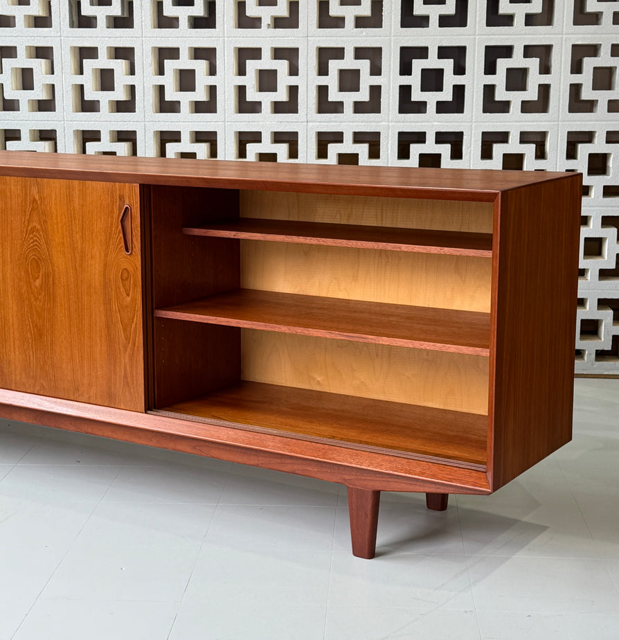 Long Danish Sideboard in Teak