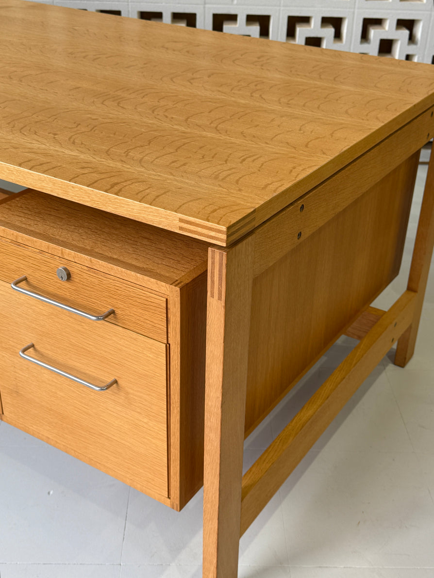 Jensen & Valeur Executive Desk in Oak