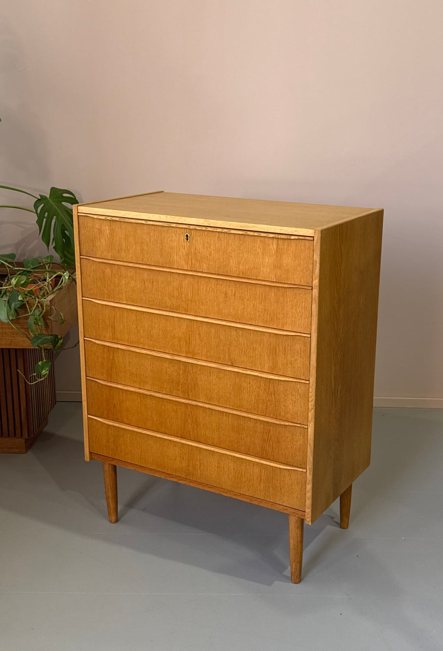 Danish Tallboy in Oak