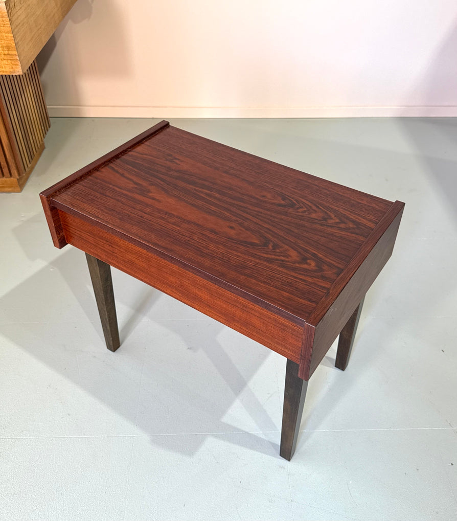 Danish Bedside Table in Rosewood