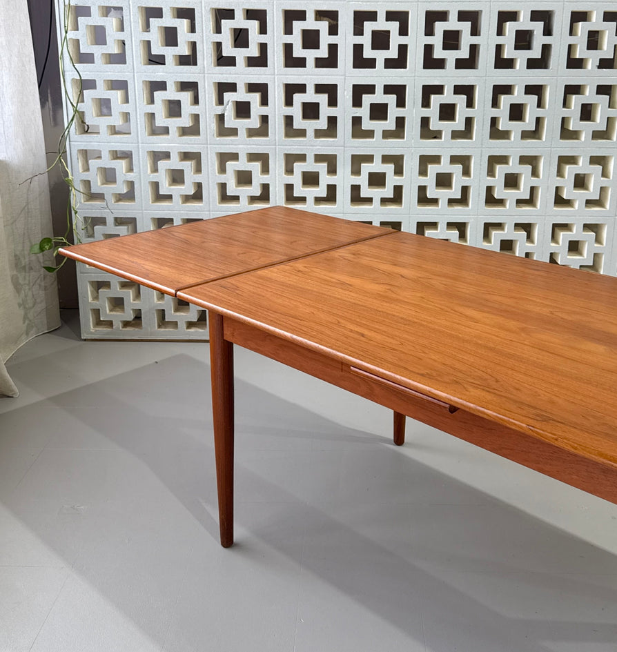 Danish Extension Dining Table in Teak