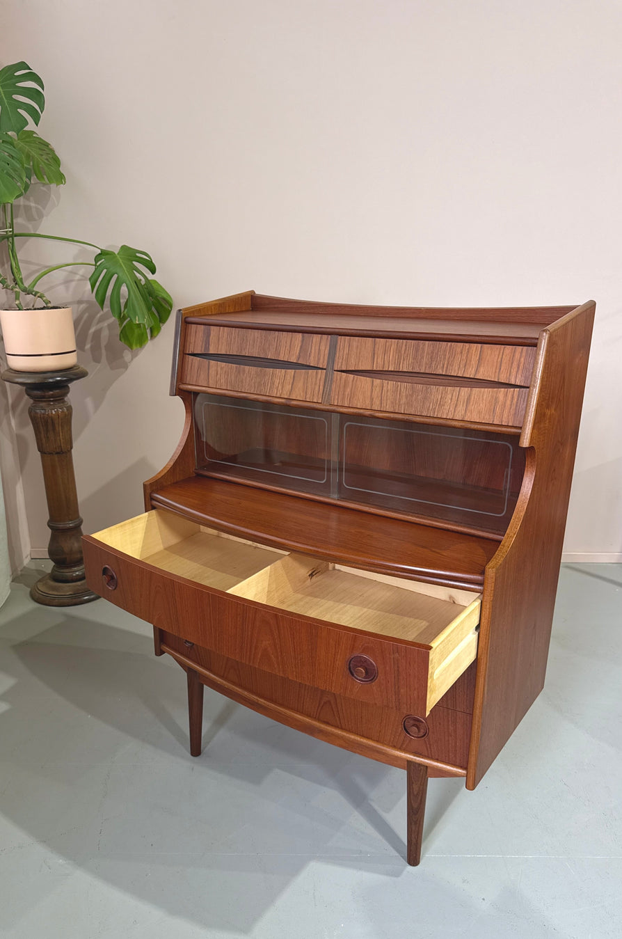 Danish Secretaire / Bureau in Teak