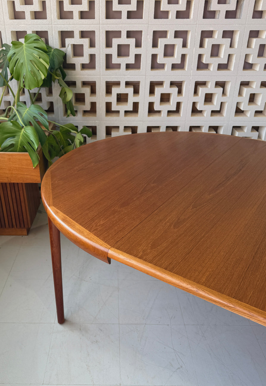 VV Møbler Danish Extension Dining Table in Teak