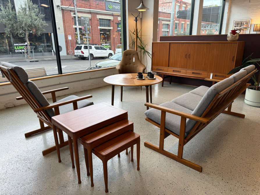 Jørgen Bækmark Lounge Chair in European Oak and Wool