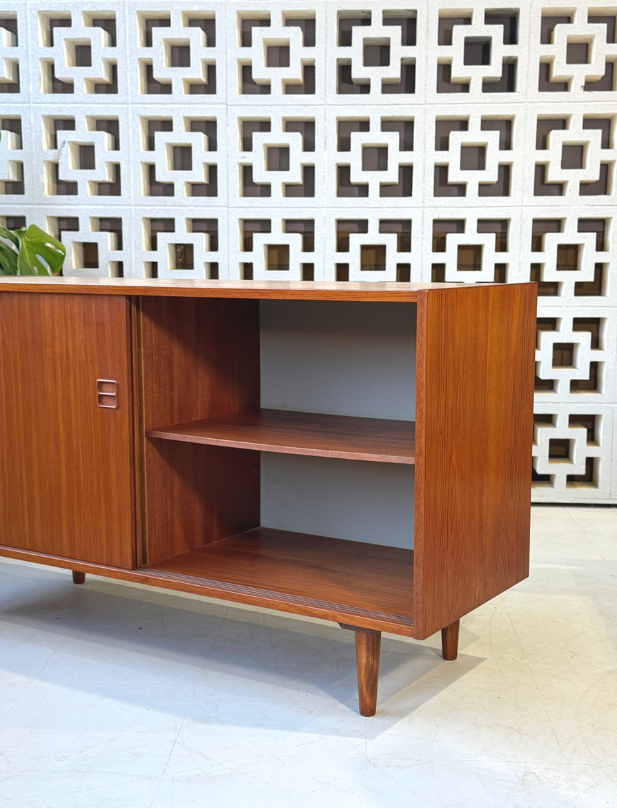 Mid-Sized Danish Sideboard in Teak